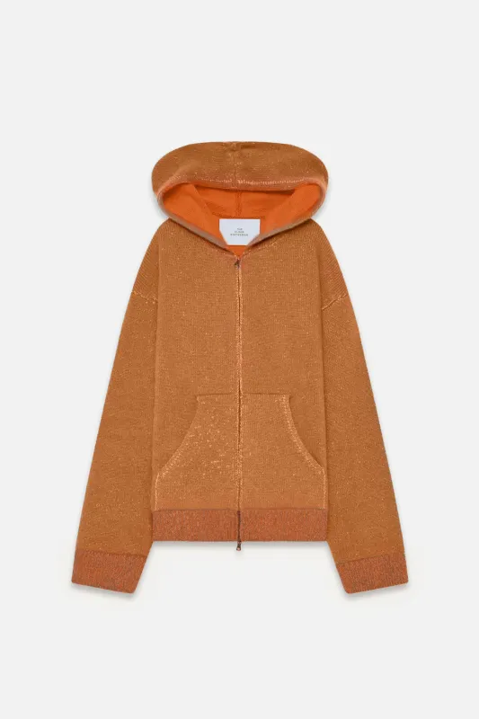 Canyon Zip Hoodie made by The Elder Statesman