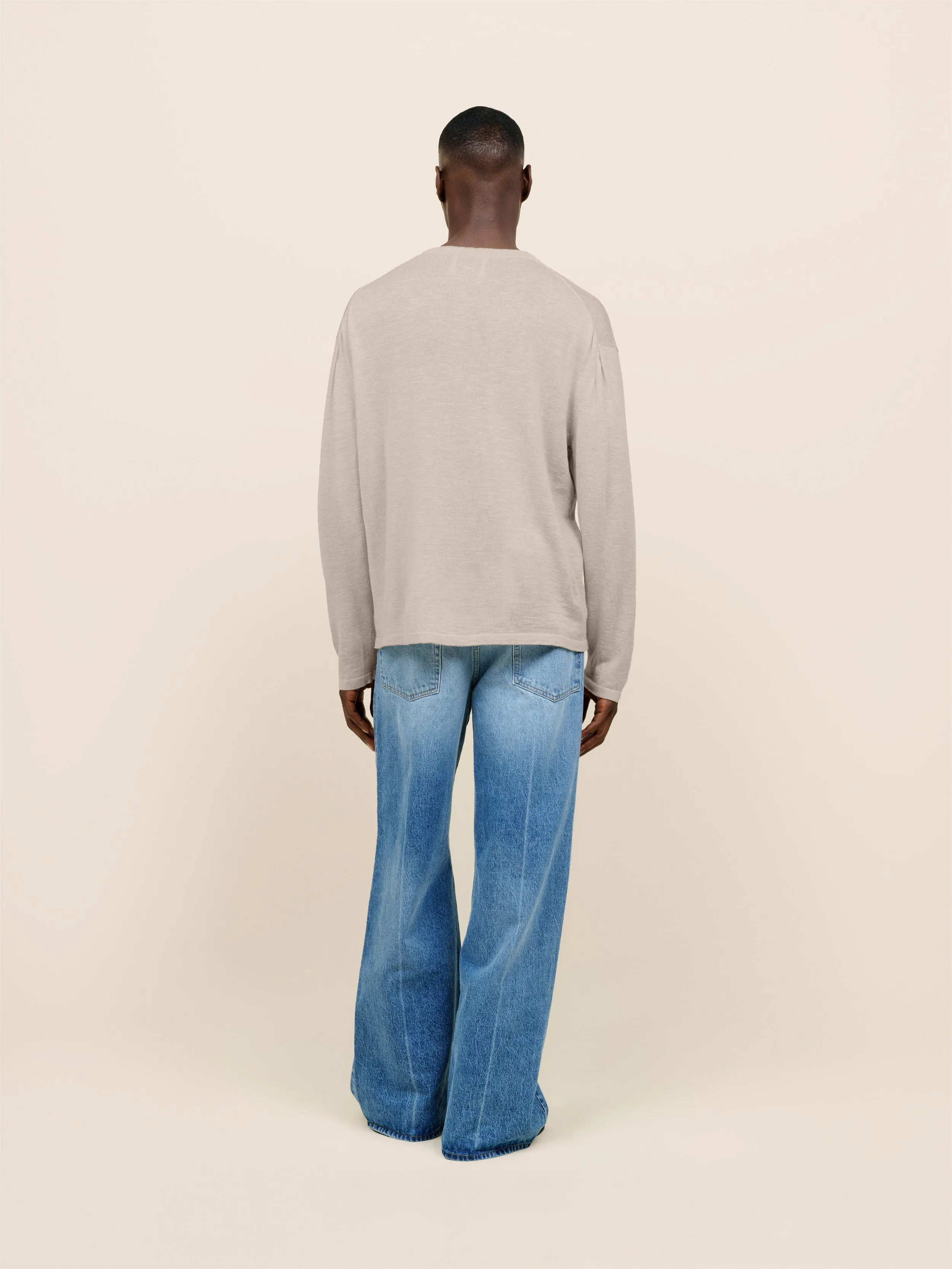 Lenny Knit Henley sold by The Elder Statesman product image thumbnail 4