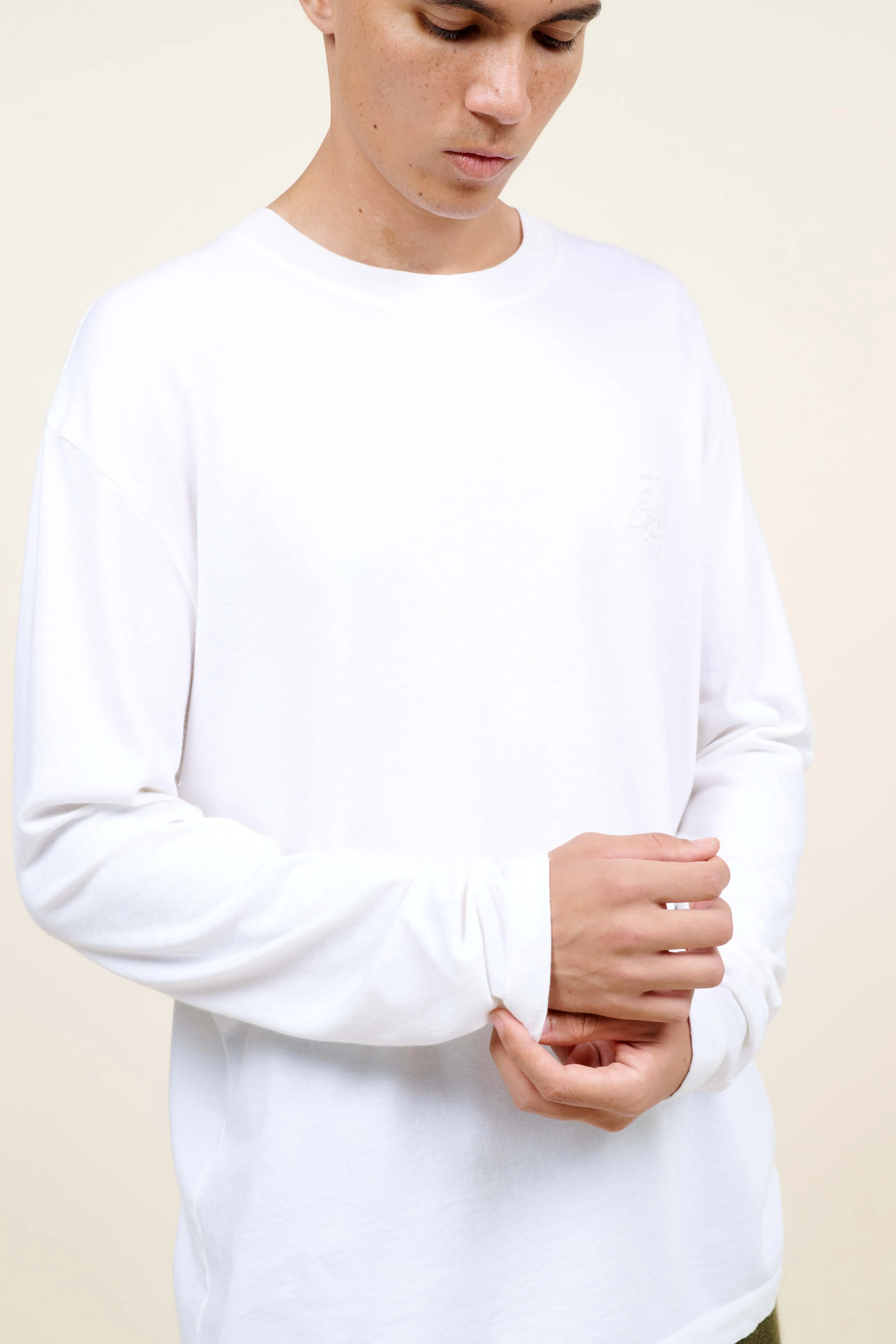 Long Sleeve Pica Tee sold by The Elder Statesman product image thumbnail 4