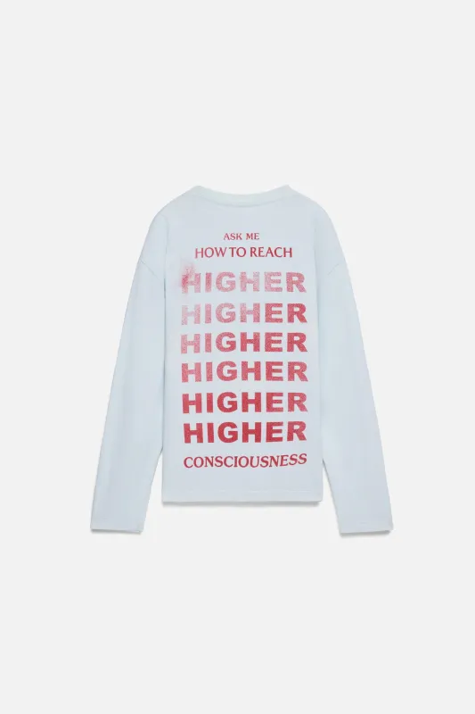 Long Sleeve Higher Tee made by The Elder Statesman
