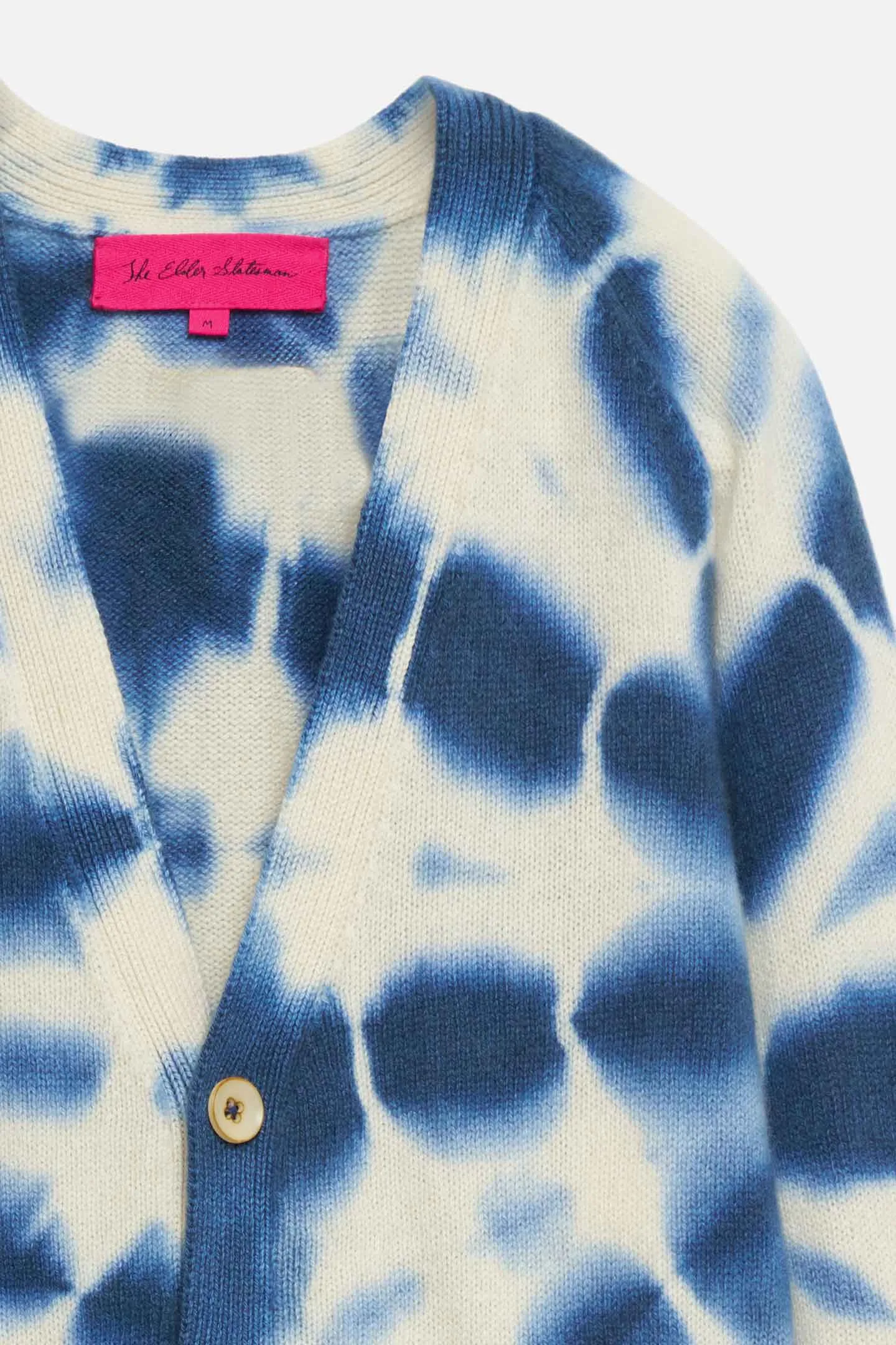Web Flare Relaxed Cardigan sold by The Elder Statesman product image thumbnail 5