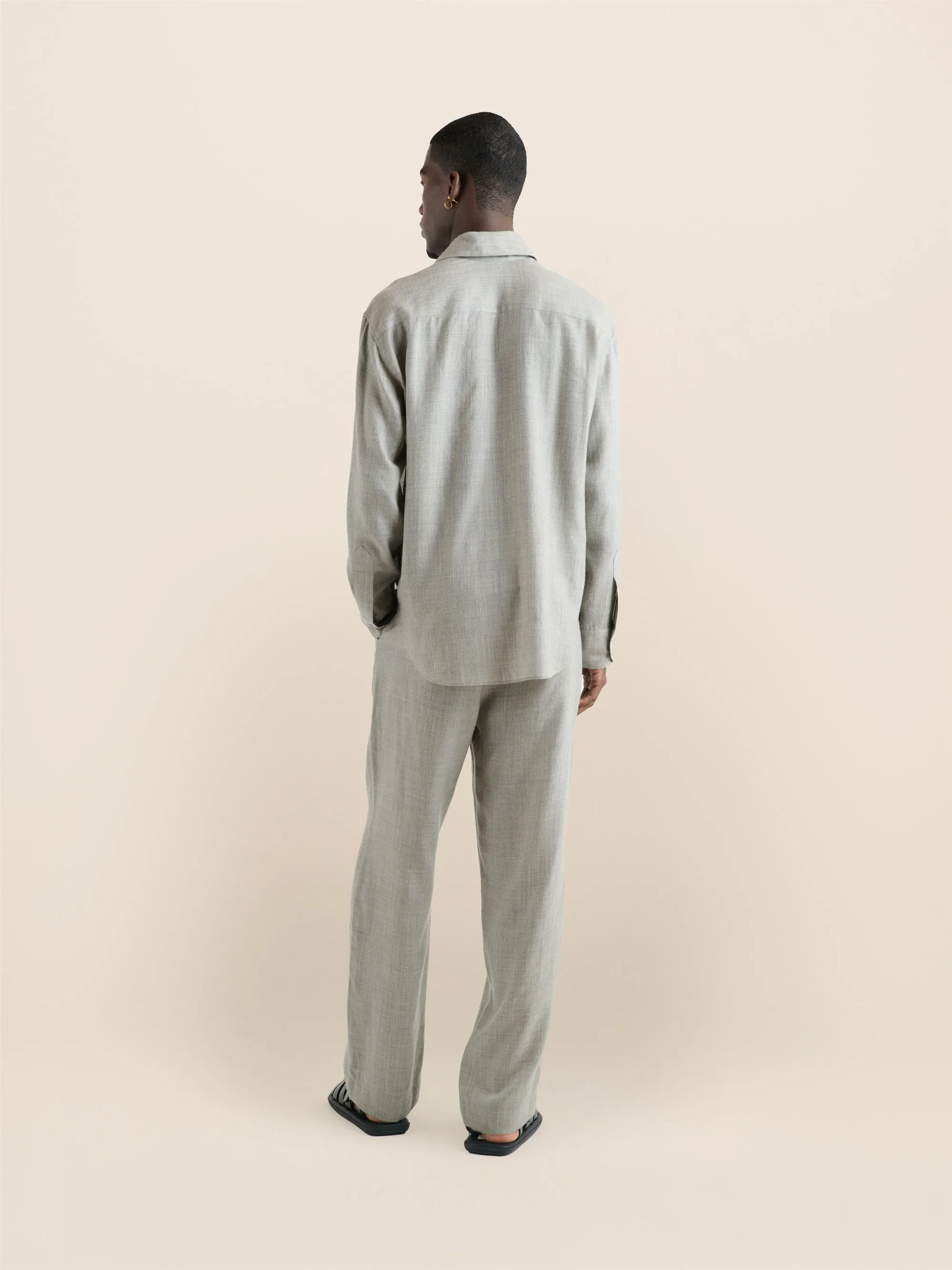 Cashmina Big Shirt sold by The Elder Statesman product image thumbnail 4