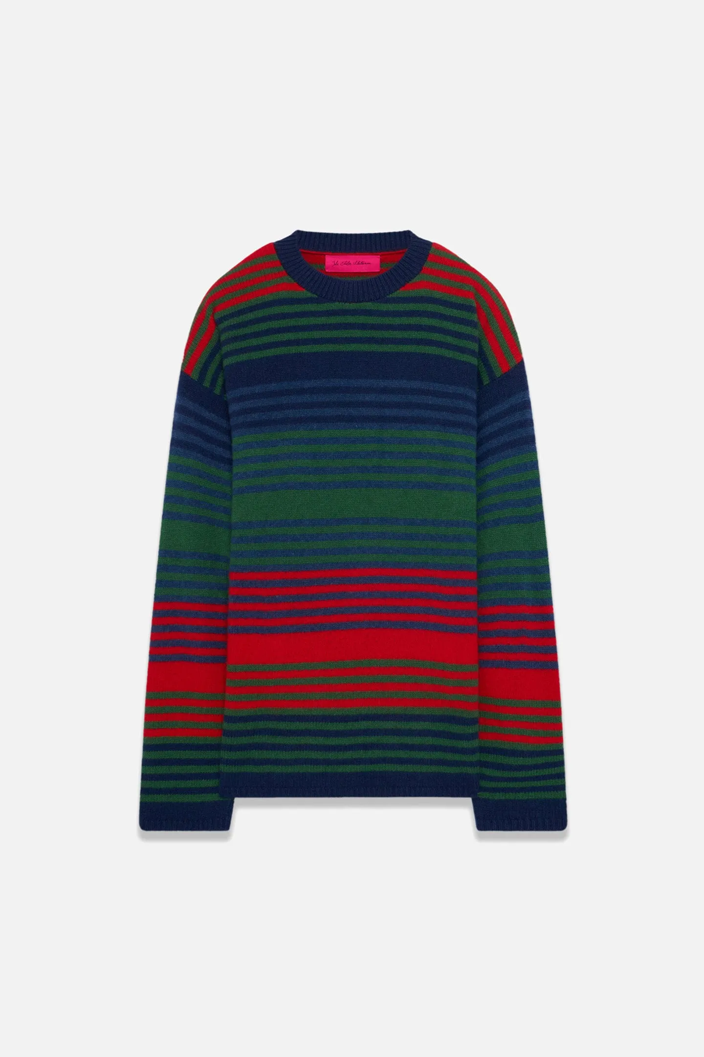 Dume Stripe Crew sold by The Elder Statesman
