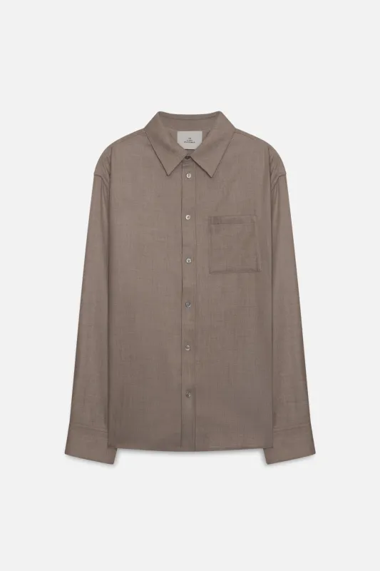 Cashmina Pocket Shirt made by The Elder Statesman