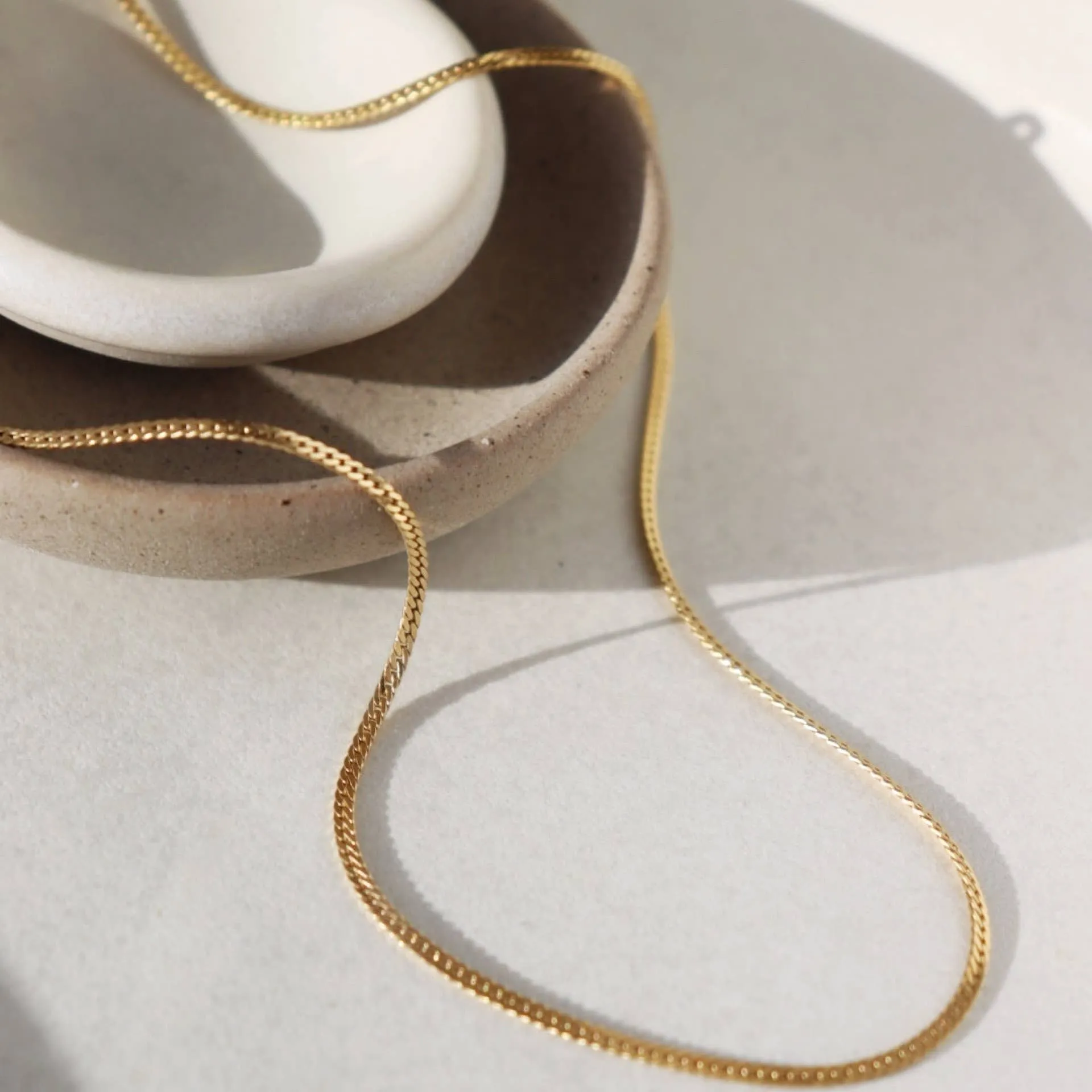 Token Jewelry | Classic Herringbone Chain - 20" sold by Fort product image thumbnail 4