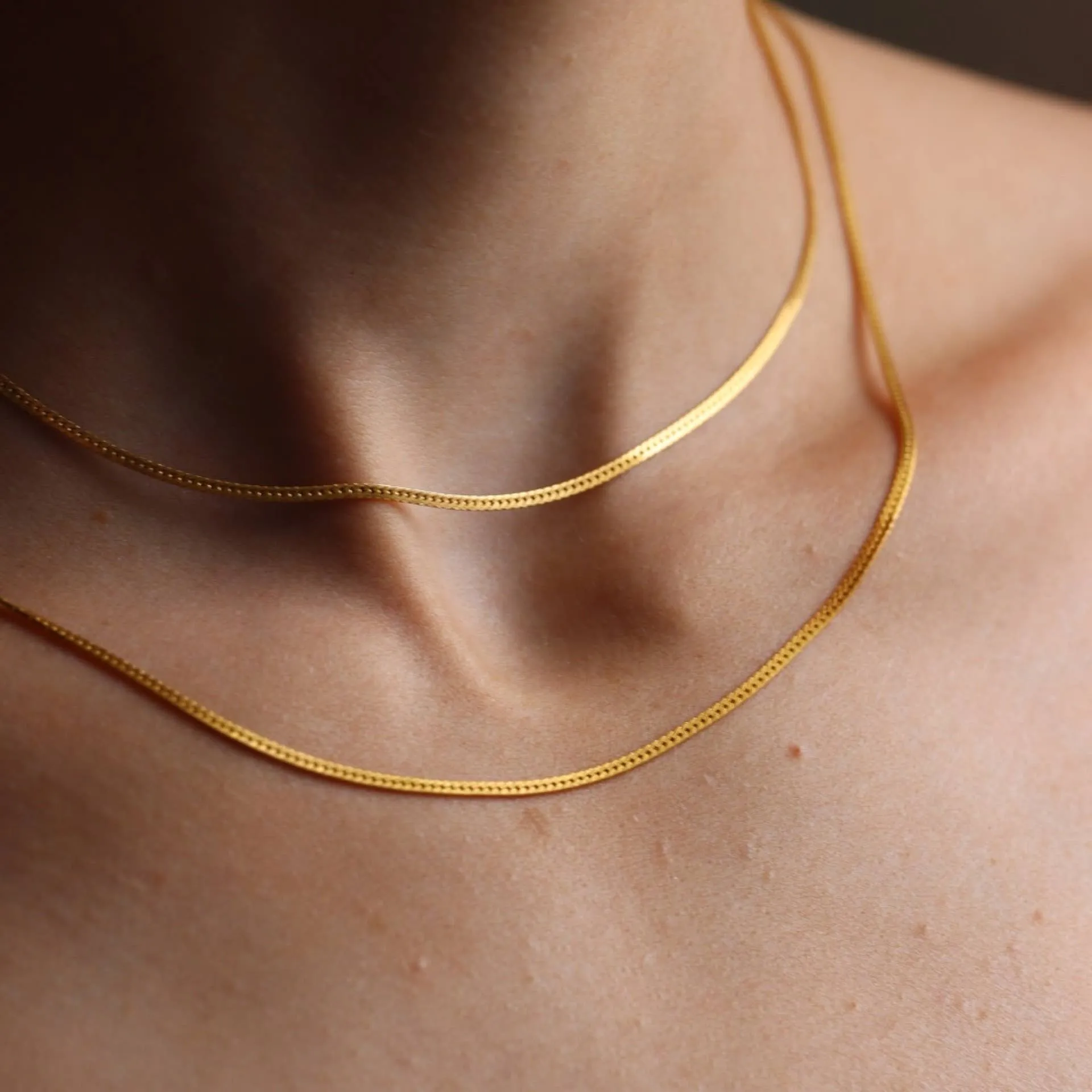 Token Jewelry | Classic Herringbone Chain - 20" sold by Fort product image thumbnail 3
