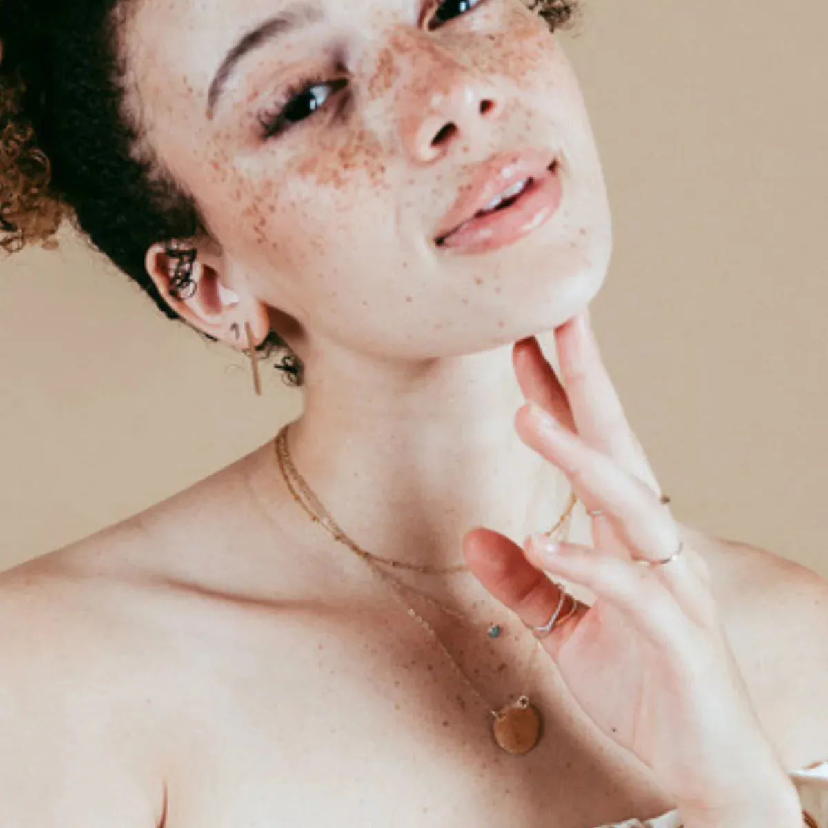 Devi Arts Collective | Gold Ball Layering Choker sold by Fort product image thumbnail 5