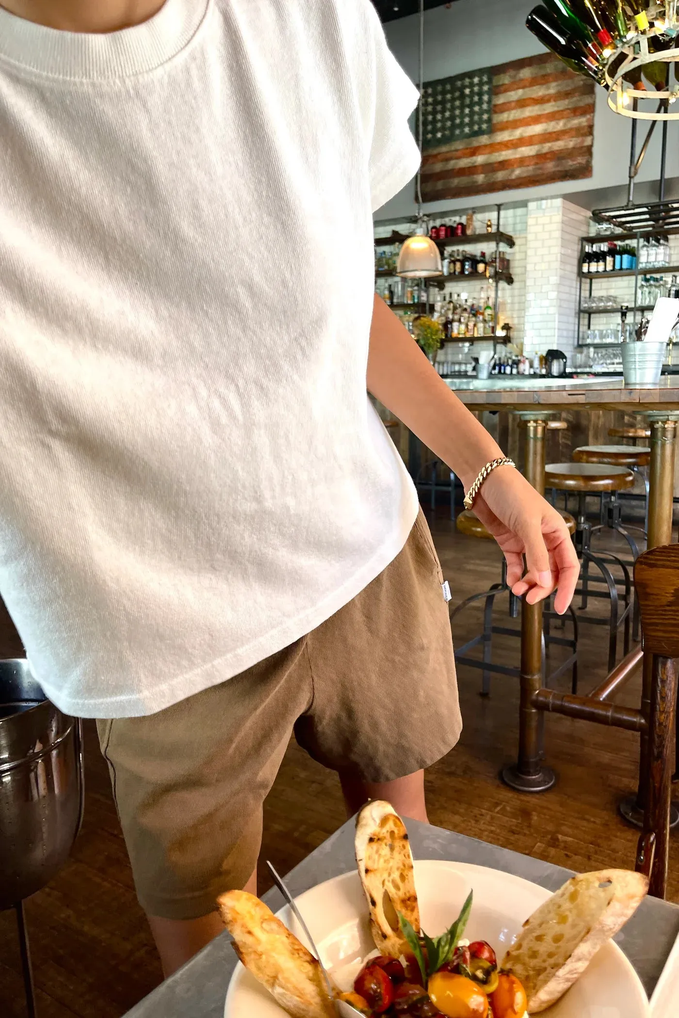 Le Bon Shoppe | Jeanne Tee - White sold by Fort product image thumbnail 4