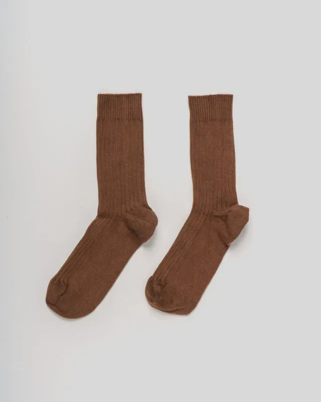 Baserange | Rib Over Ankle Socks - Ocular sold by Fort