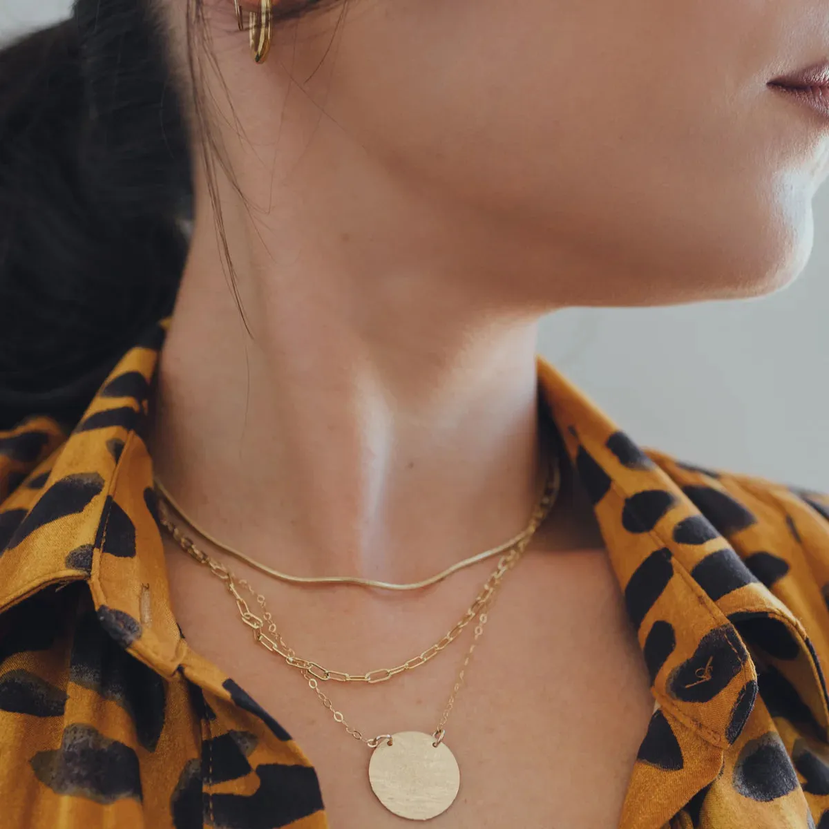 Devi Arts Collective | Gold Ball Layering Necklace sold by Fort product image thumbnail 2