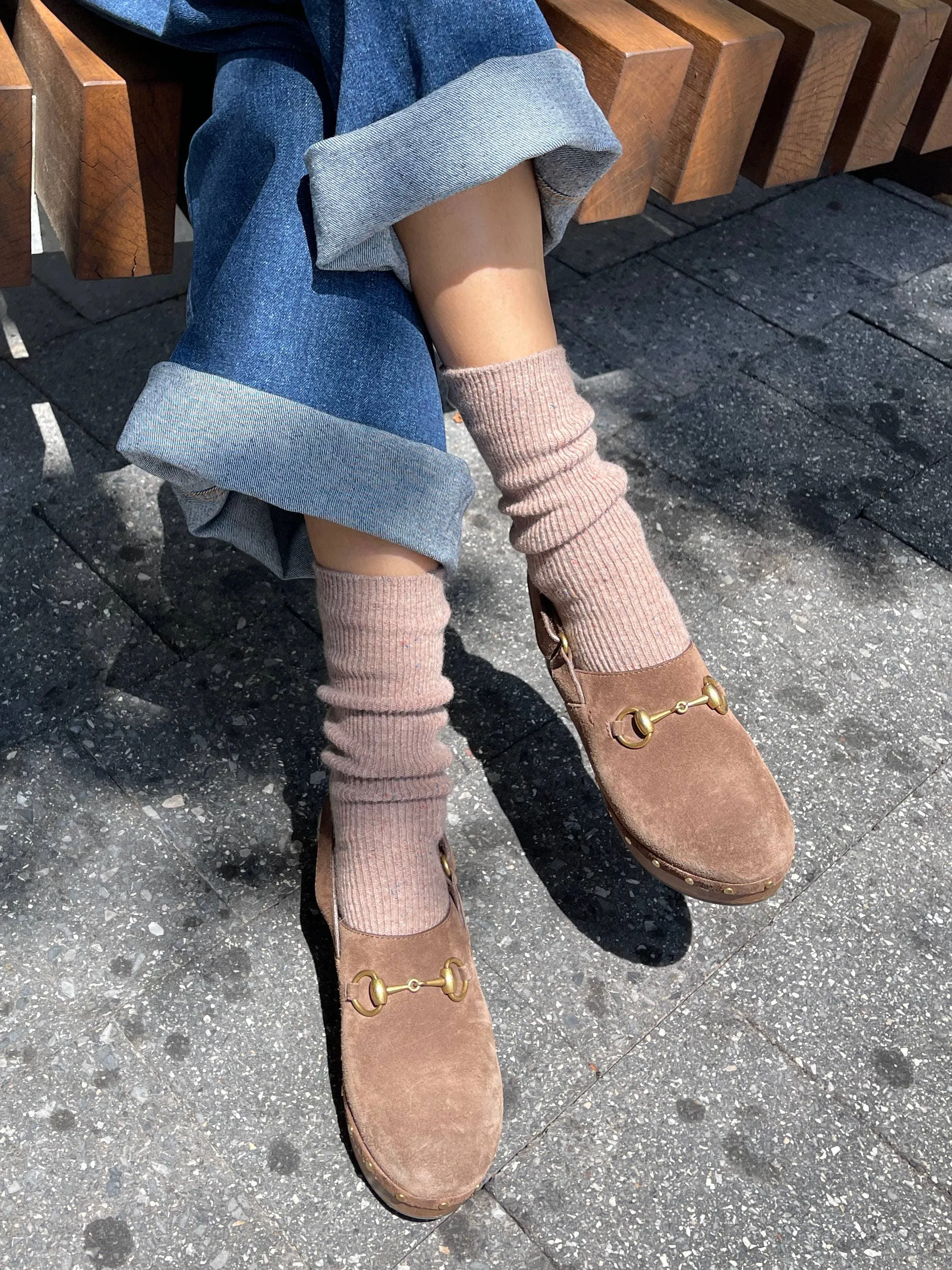 Le Bon Shoppe | Snow Socks - Mauve sold by Fort product image thumbnail 3