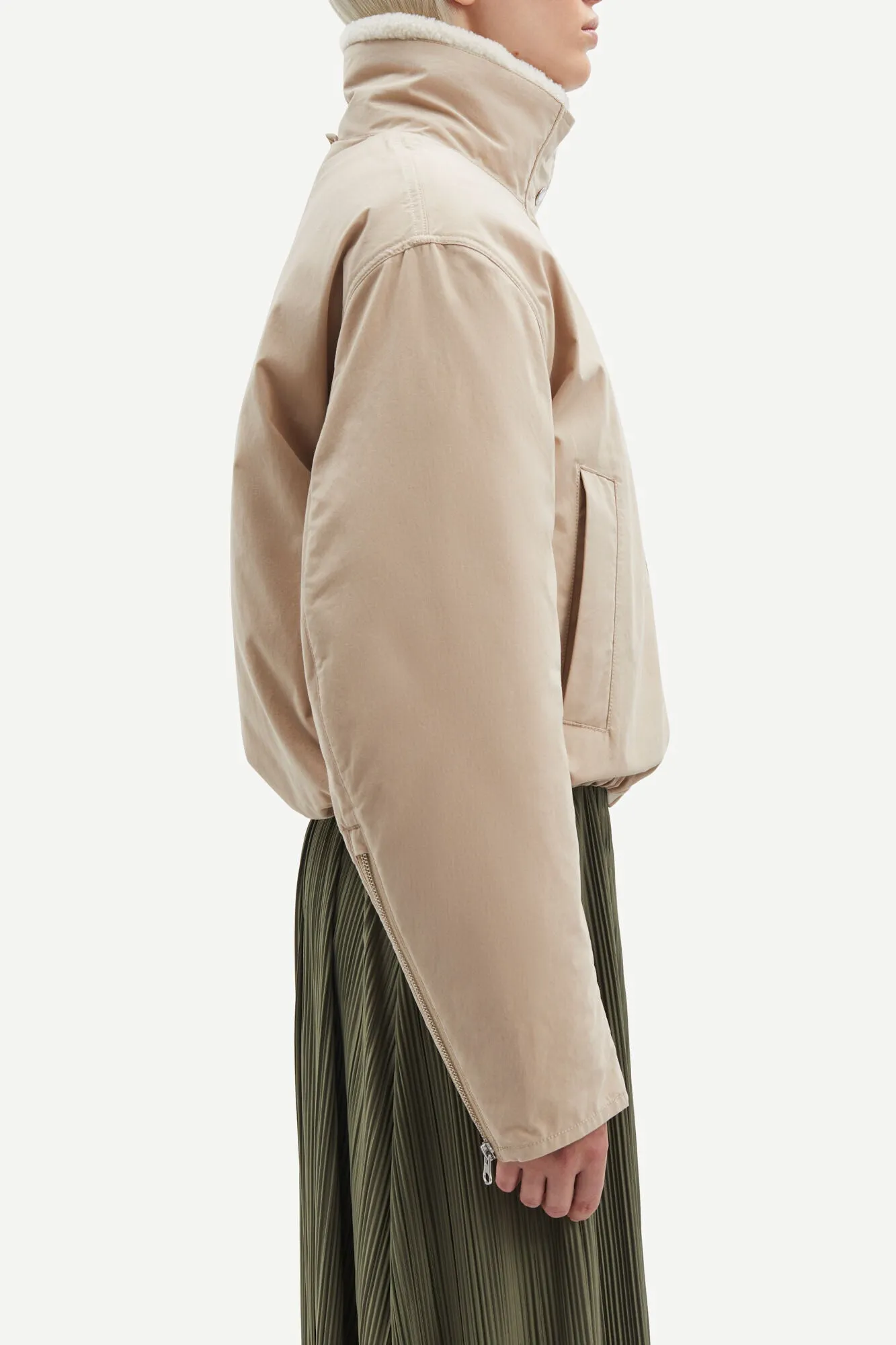 Samsøe Samsøe | River Jacket - Hummus sold by Fort product image thumbnail 5