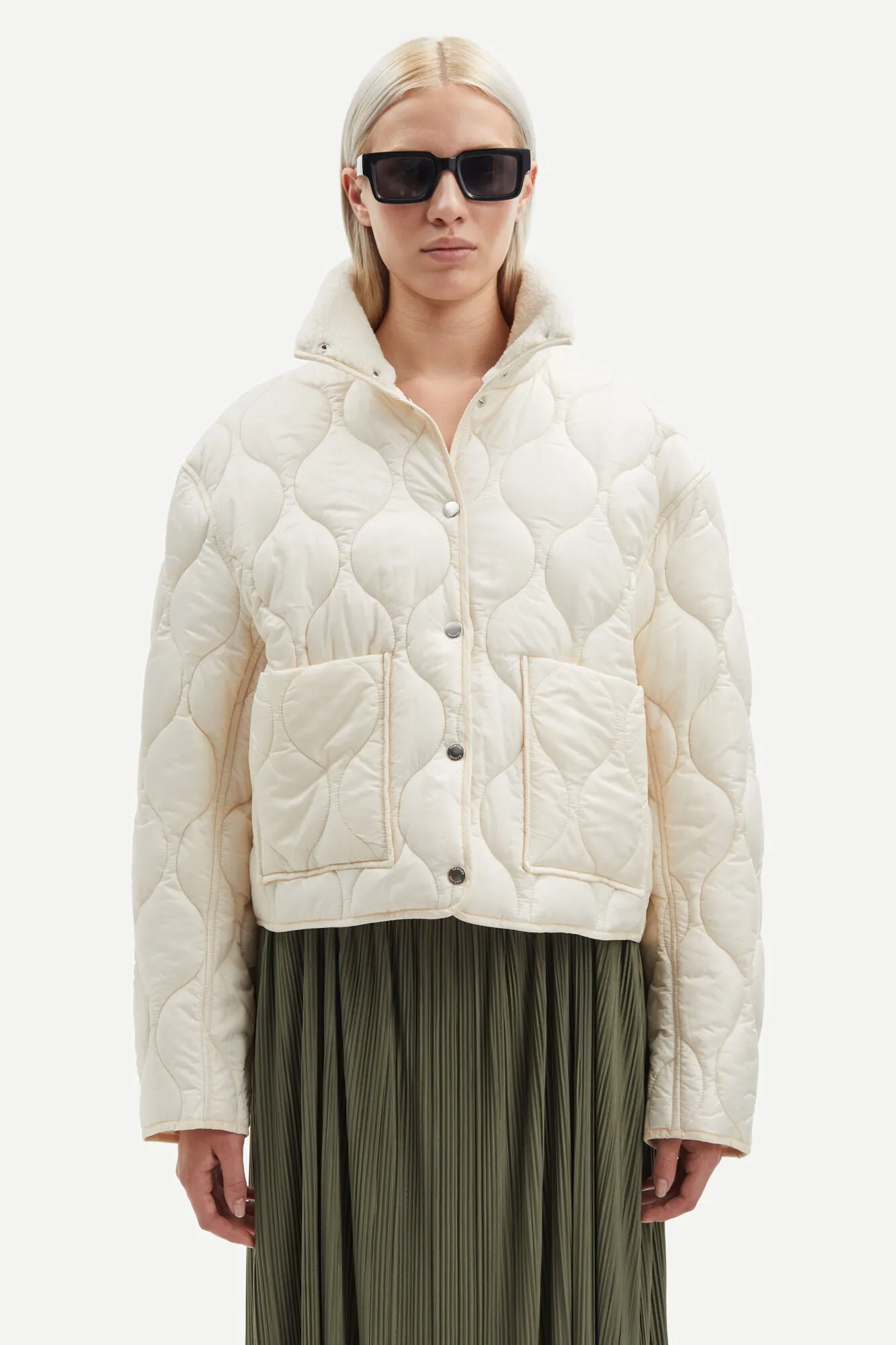 Samsøe Samsøe | River Jacket - Hummus sold by Fort product image thumbnail 2