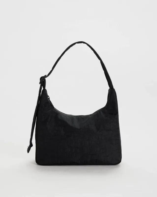 Baggu | Mini Nylon Shoulder Bag - Black sold by Fort