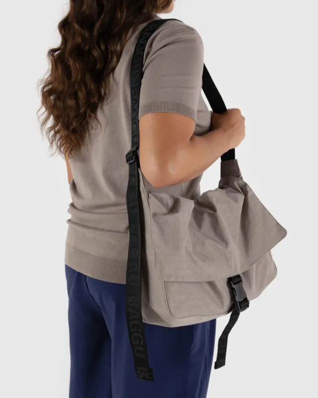 Baggu | Nylon Messenger Bag - Dove sold by Fort