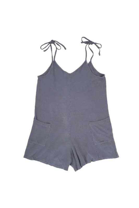 Jungmaven | Sespe Romper Short - Diesle Gray sold by Fort