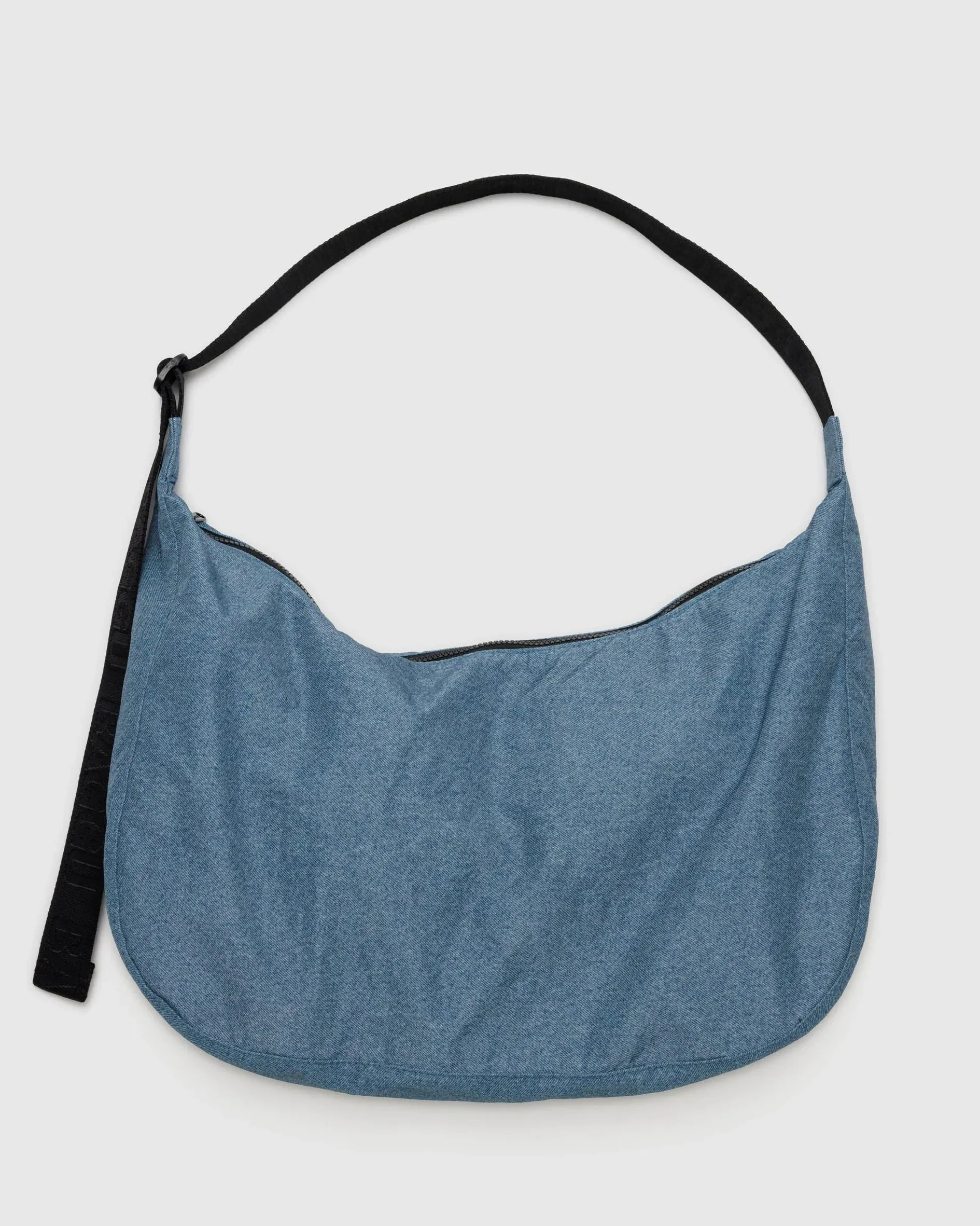 Baggu | Large Nylon Crescent Bag - Digital Denim sold by Fort