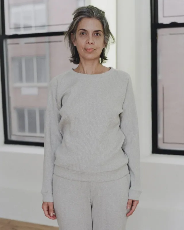 Baserange | Basic Sweat - Grey sold by Fort