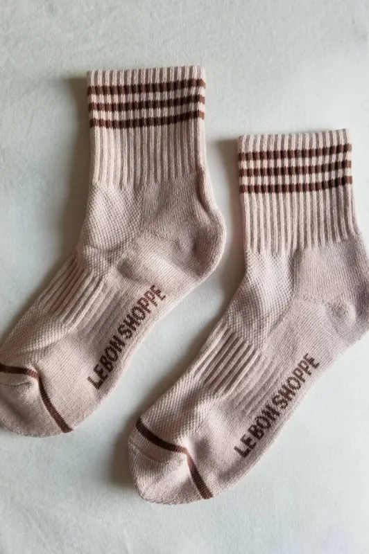 Le Bon Shoppe | Girlfriend Socks - Bellini sold by Fort