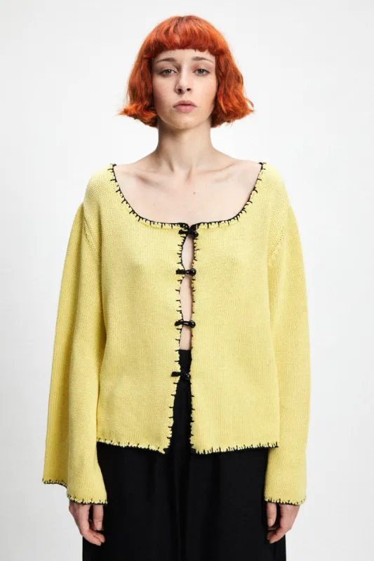 Rita Row | Jupiter Sweater - Yellow sold by Fort