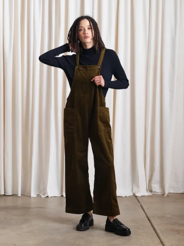 Ali Golden | Overall Jumper - Olive sold by Fort