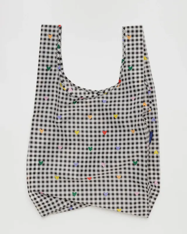 Baggu | Standard Tote - Gingham Hearts sold by Fort