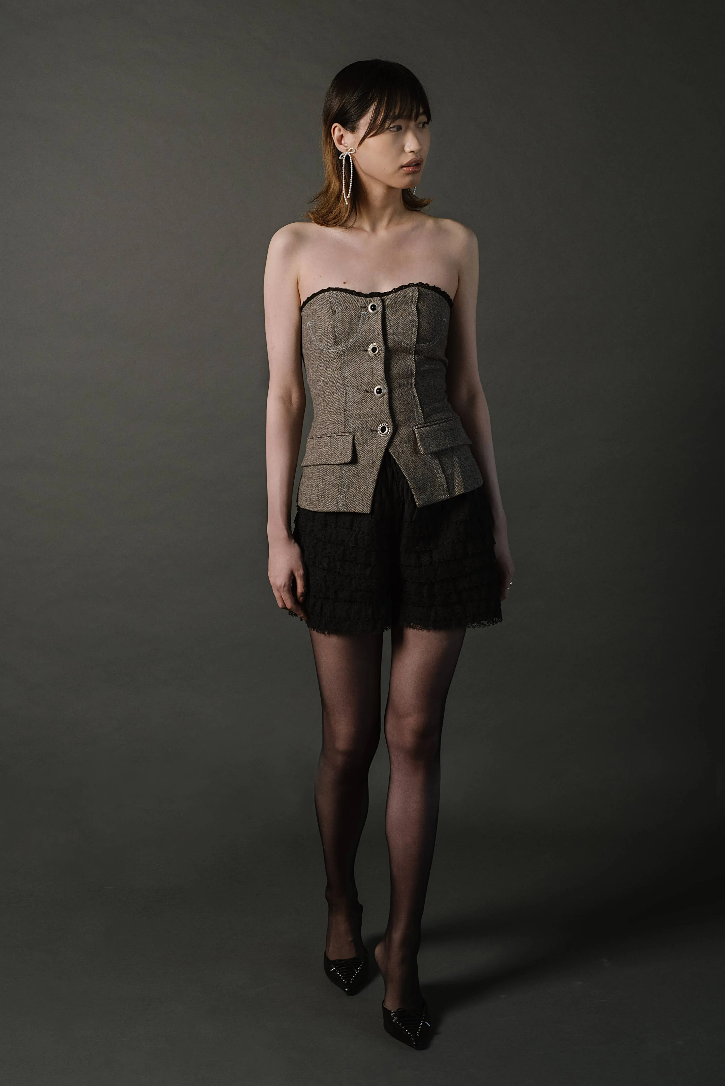 Kara Yoo | Margot Earrings - Rice Pearl sold by Fort product image thumbnail 5