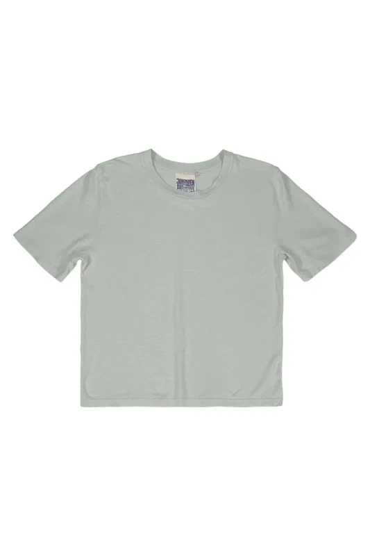 Jungmaven | Silverlake Cropped Tee - Seafoam sold by Fort