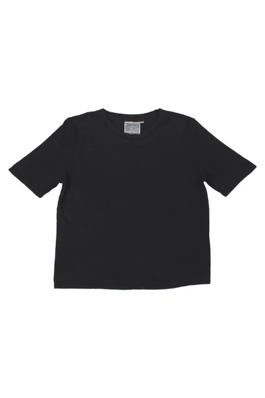 Jungmaven | Silverlake Cropped Tee - Black sold by Fort