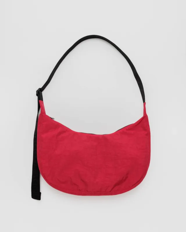 Baggu | Medium Nylon Crescent Bag -  Candy Apple sold by Fort