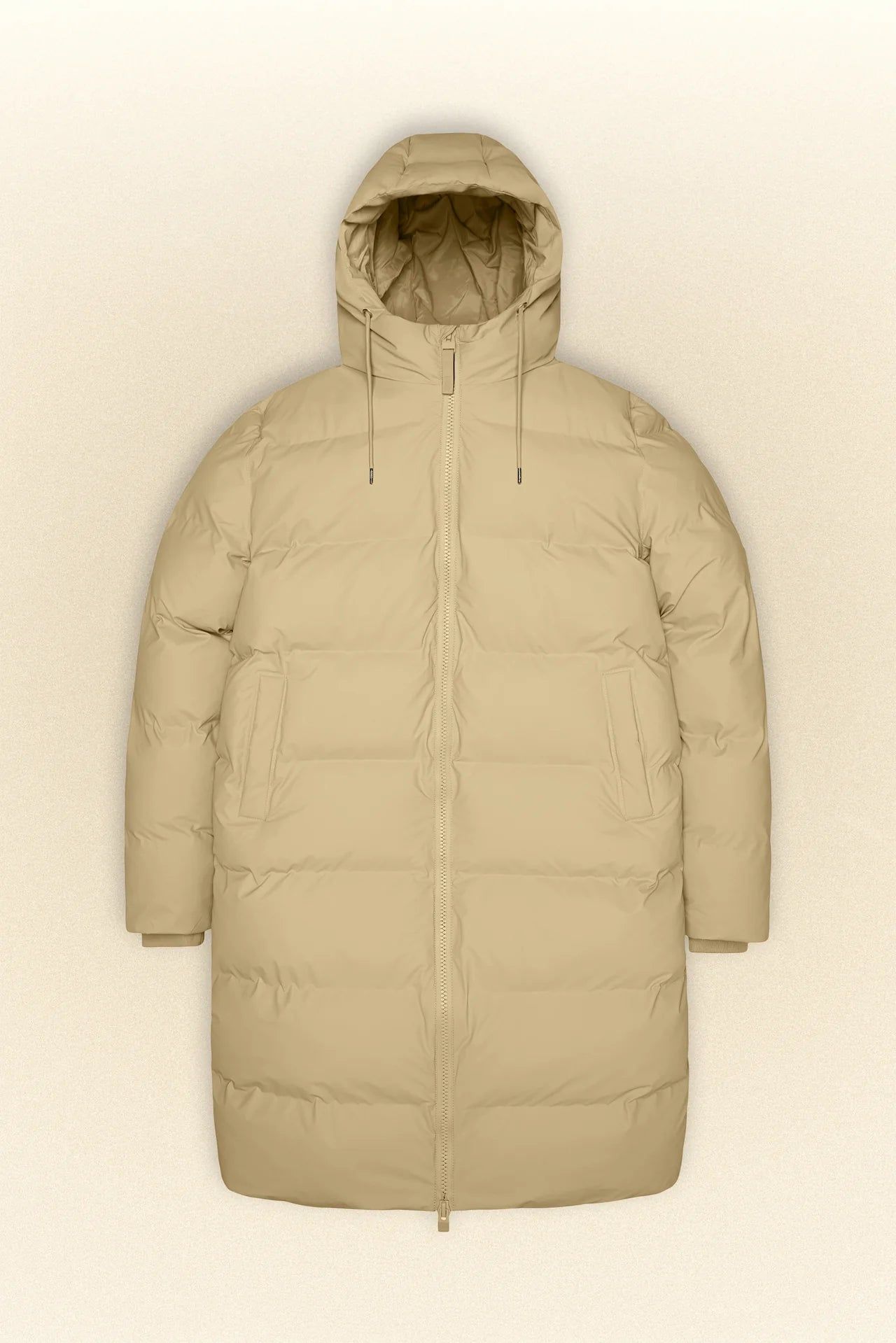 Rains | Alta Long Puffer Jacket – Sand sold by Fort product image thumbnail 3