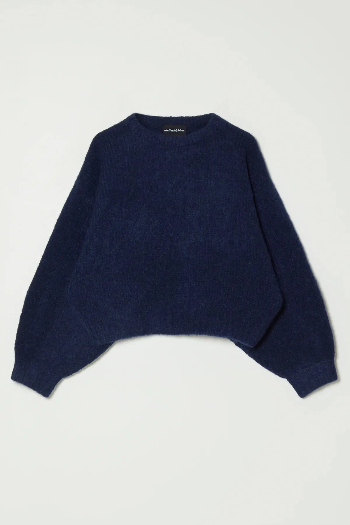Atelier Delphine | Balloon Sleeve Sweater - Midnight sold by Fort