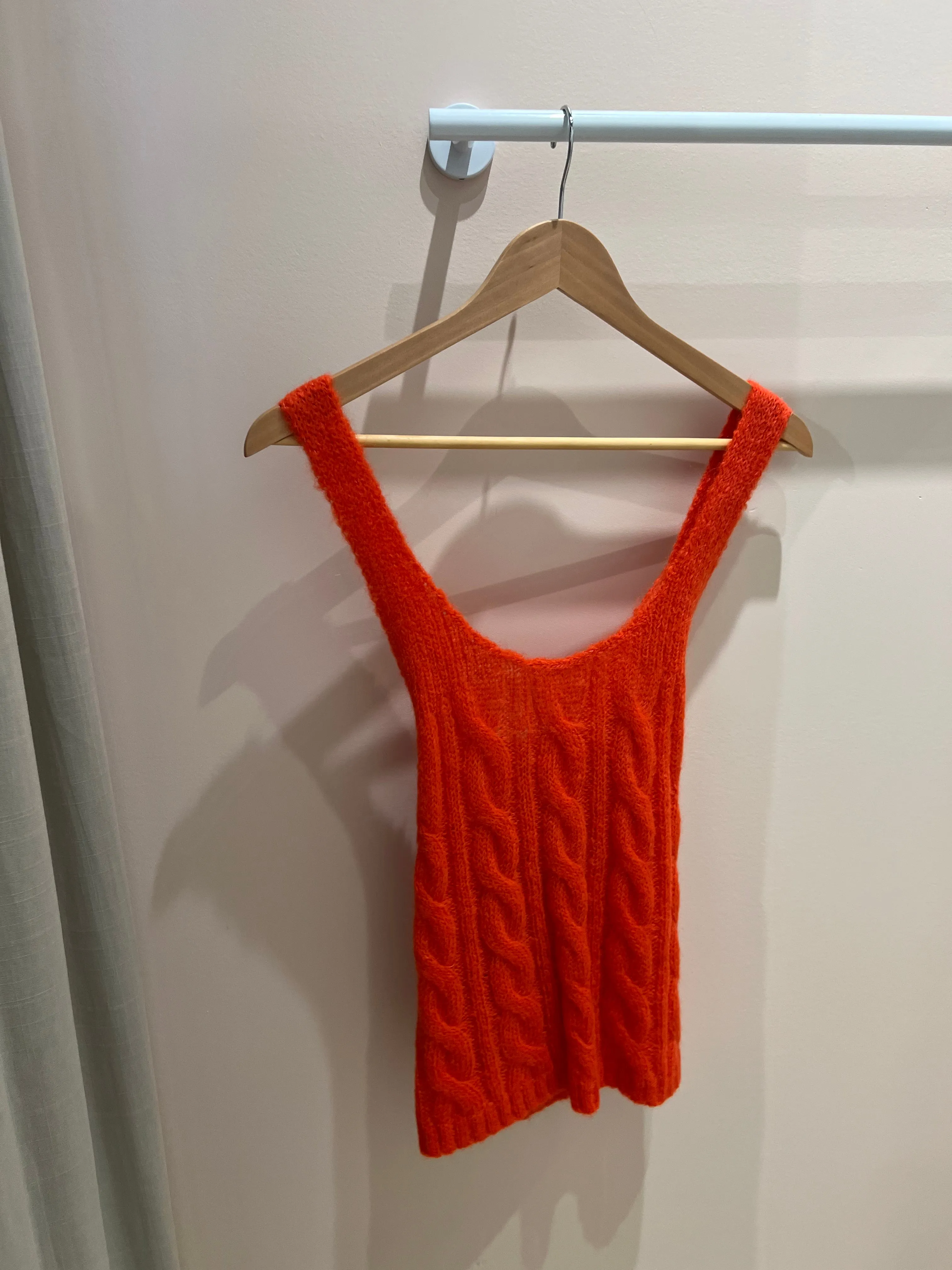 Atelier Delphine | Nadja Sweater Tank - Scarlet sold by Fort