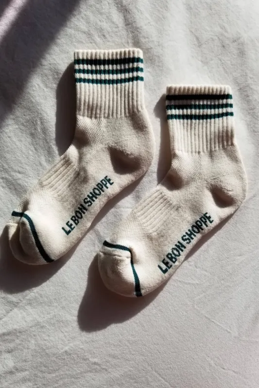 Le Bon Shoppe | Girlfriend Socks - Egret sold by Fort