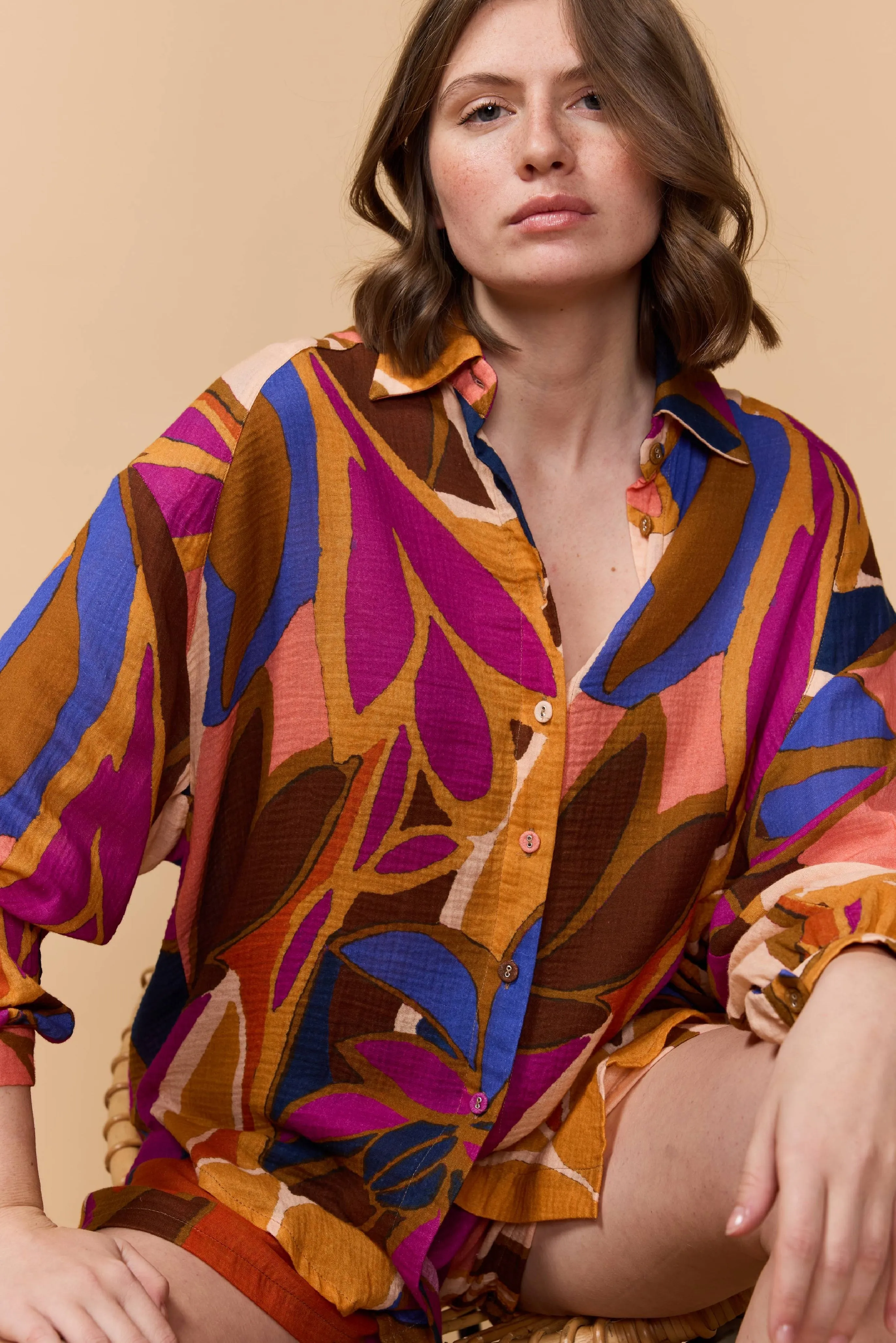 Louizon | Yousra Top - Fleur sold by Fort product image thumbnail 2