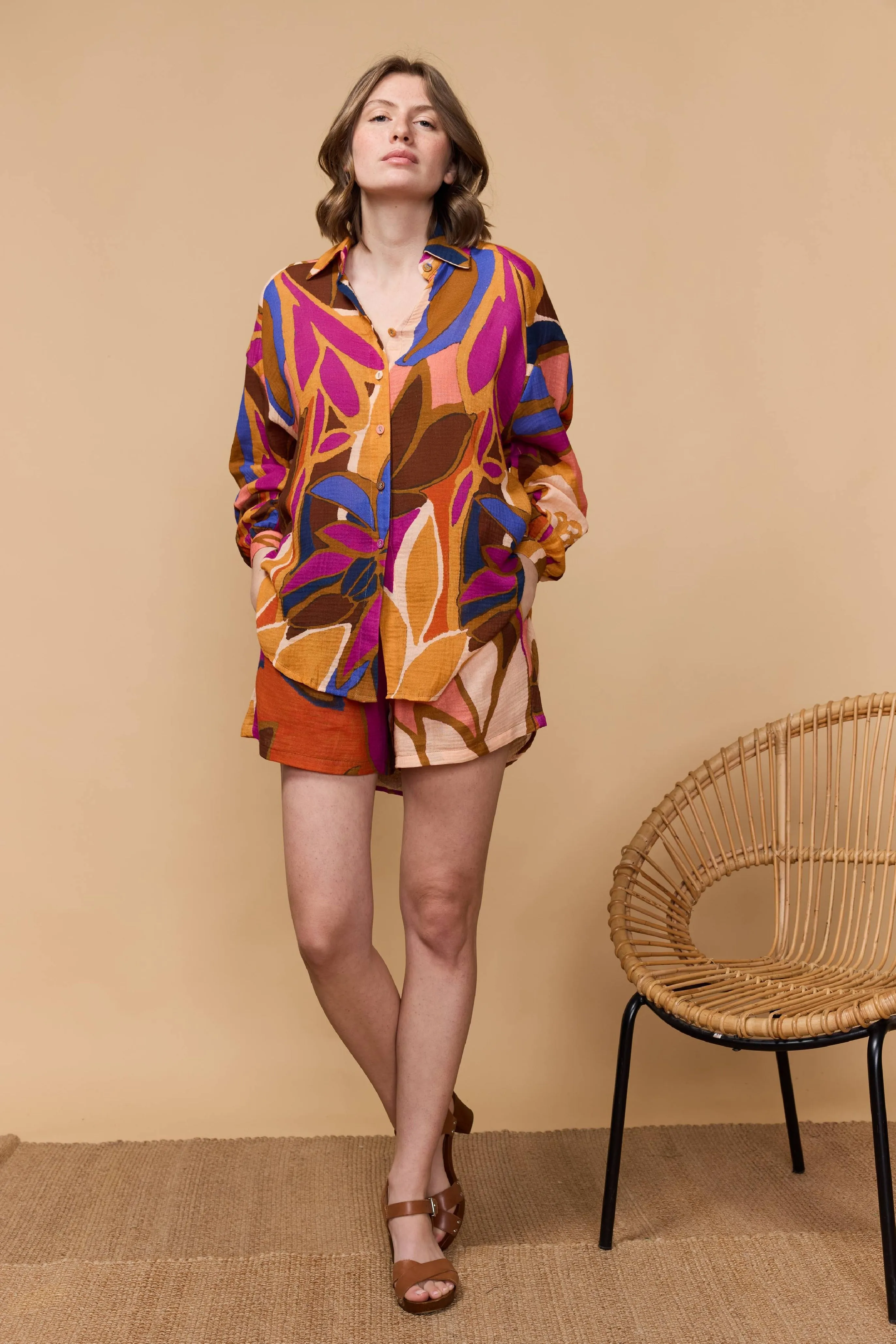 Louizon | Yousra Top - Fleur sold by Fort