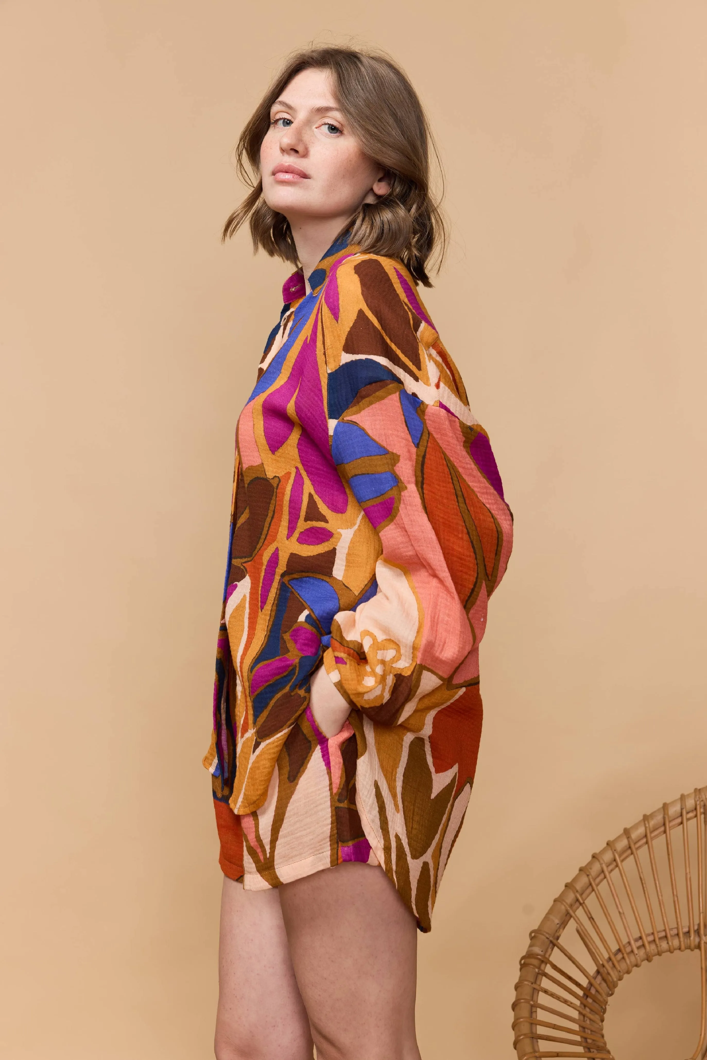 Louizon | Yousra Top - Fleur sold by Fort product image thumbnail 3