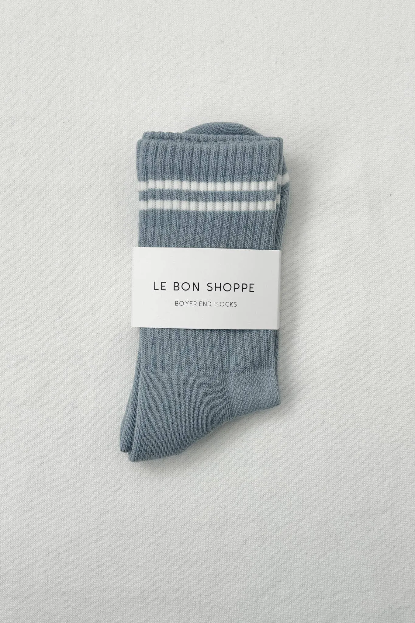 Le Bon Shoppe | Boyfriend Socks - French Blue sold by Fort product image thumbnail 3