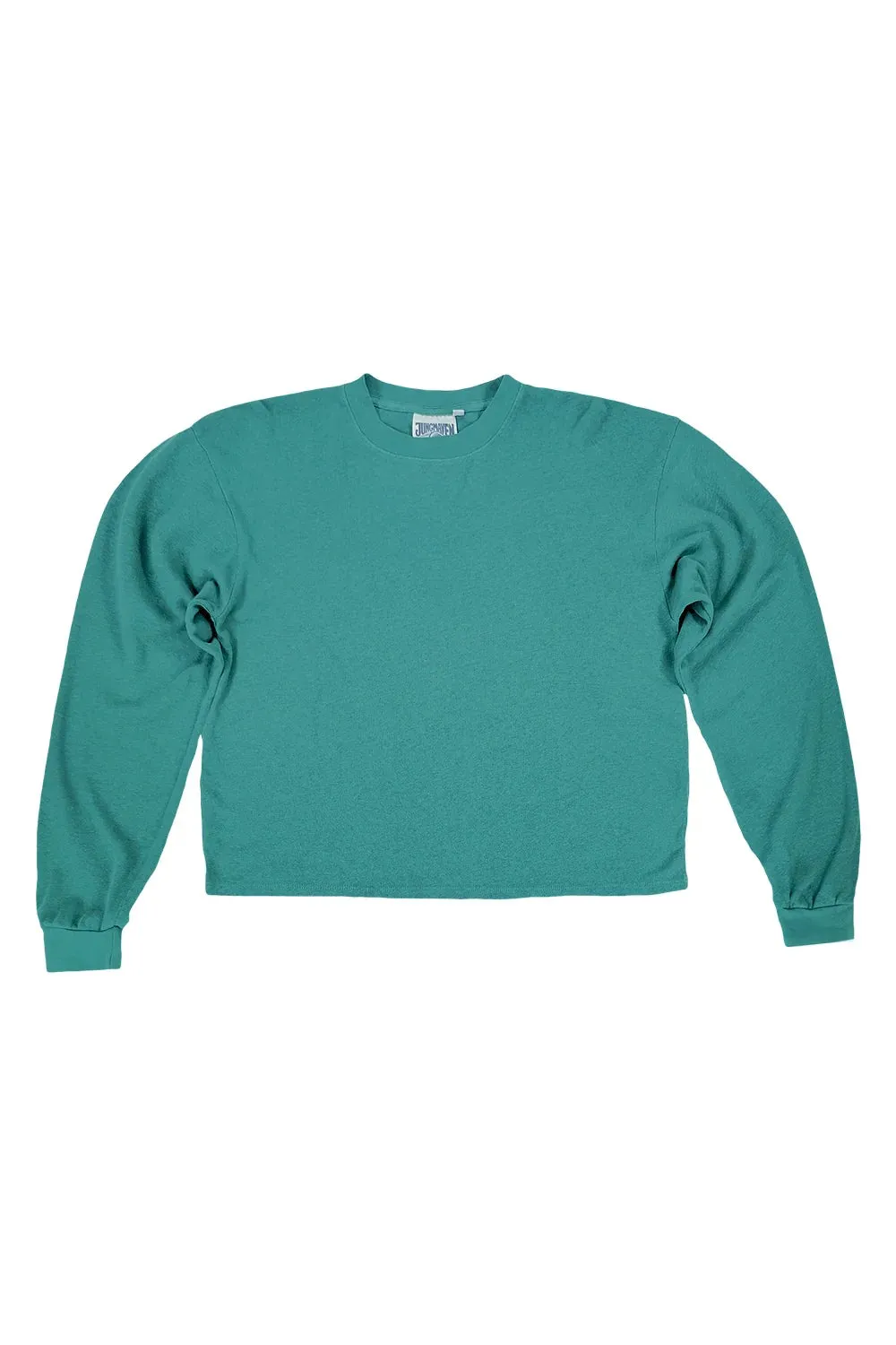 Jungmaven | Cropped Long Sleeve - Teal sold by Fort