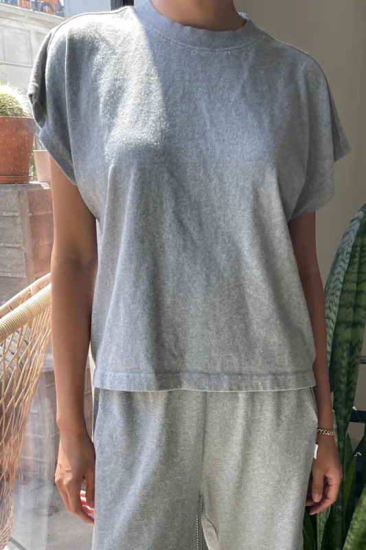 Le Bon Shoppe | Jeanne Tee - Grey sold by Fort