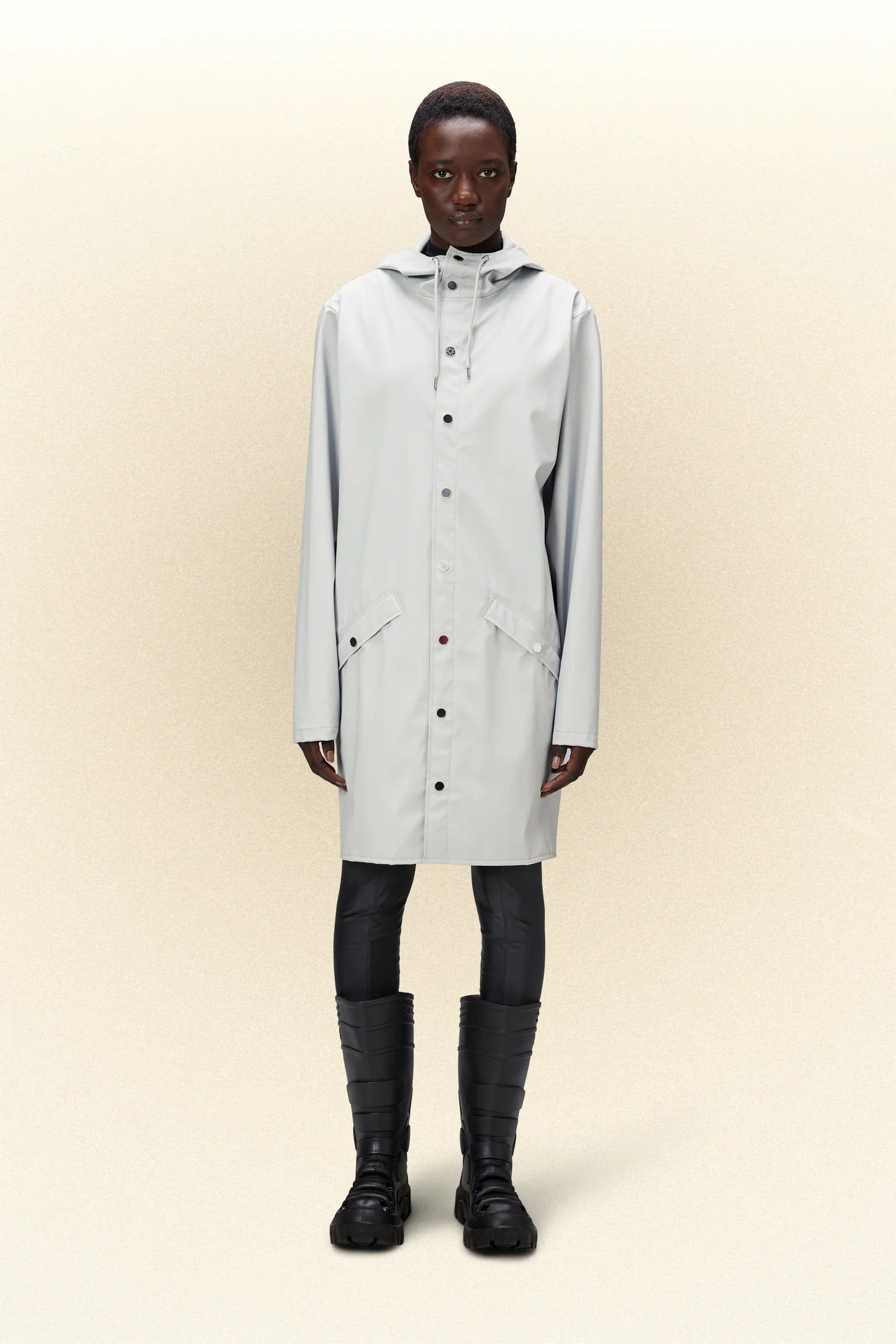 Rains | Long Jacket - Ash sold by Fort