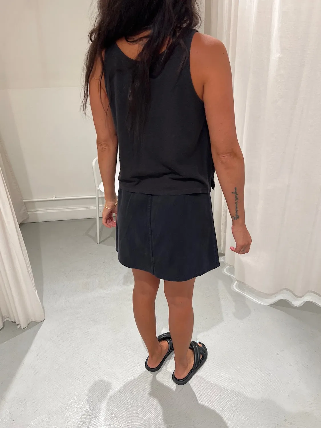 Jungmave | Cropped Tank - Black sold by Fort product image thumbnail 3