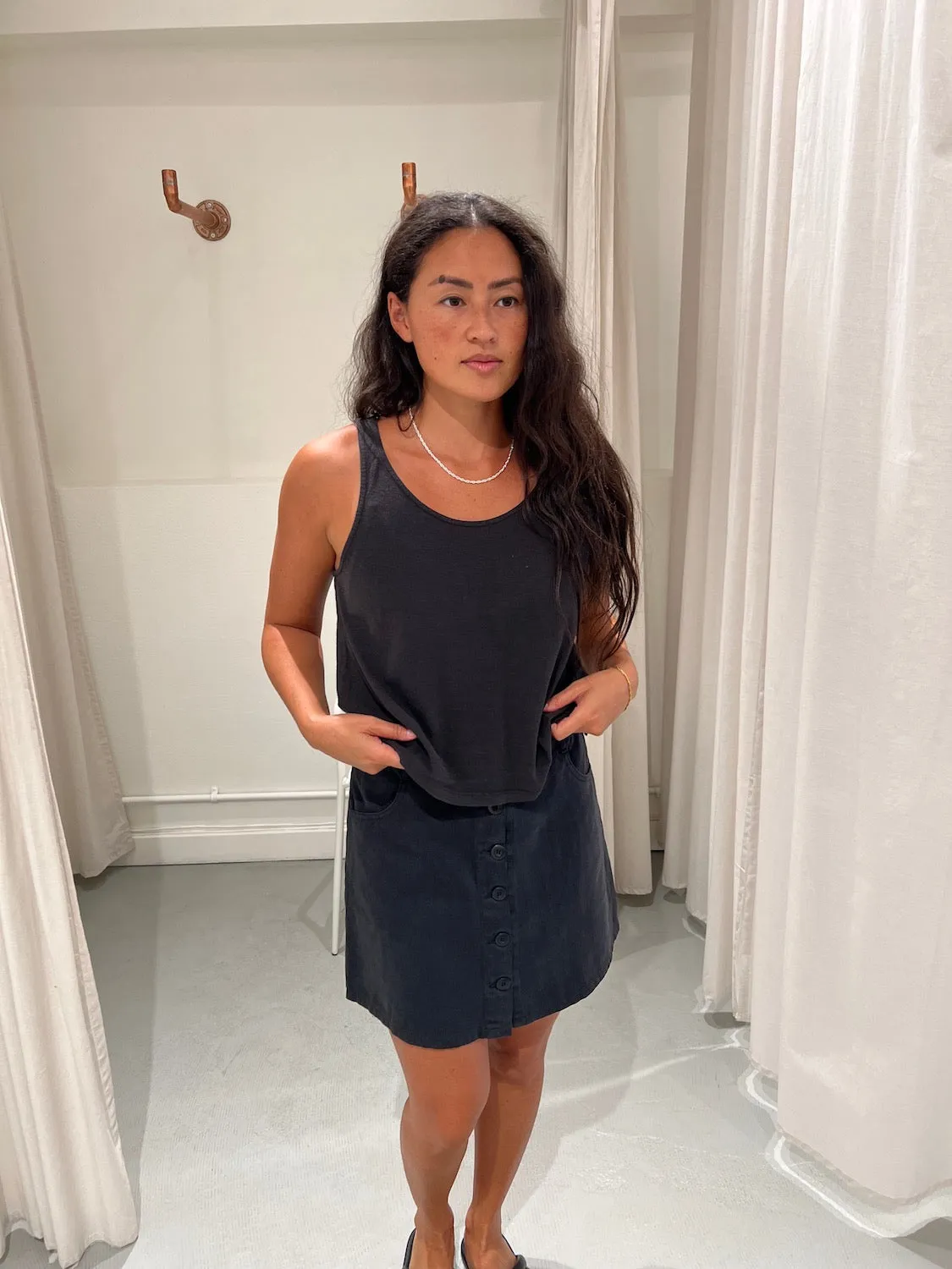 Jungmave | Cropped Tank - Black sold by Fort product image thumbnail 2