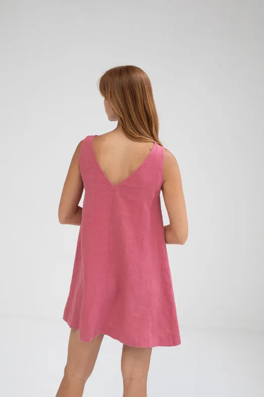 Mus & Bombon | Gibli Dress - Framboise sold by Fort product image thumbnail 4