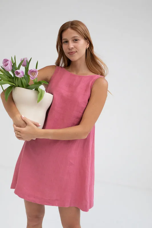 Mus & Bombon | Gibli Dress - Framboise sold by Fort product image thumbnail 2