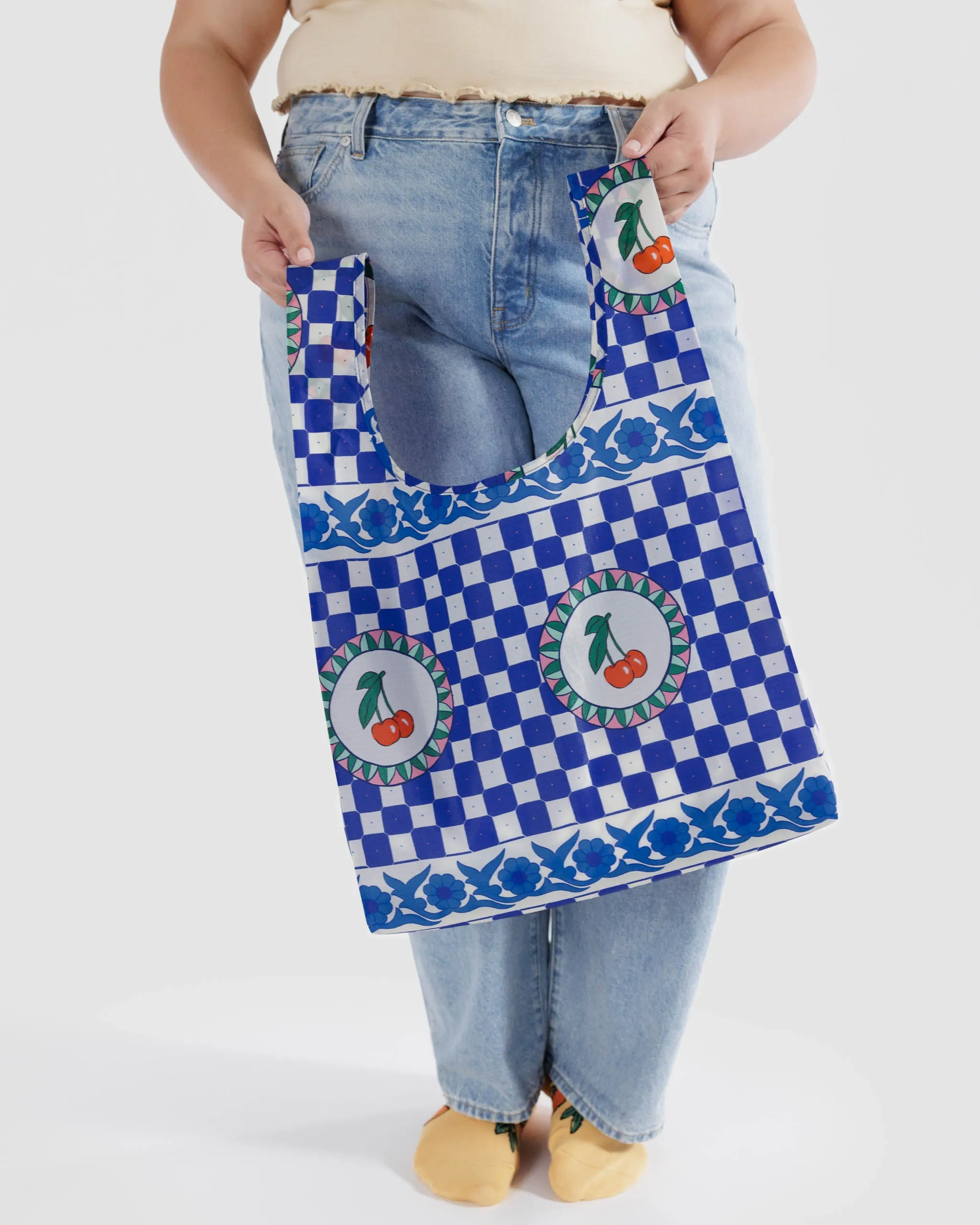 Baggu | Standard Tote - Cherry Tile sold by Fort product image thumbnail 2