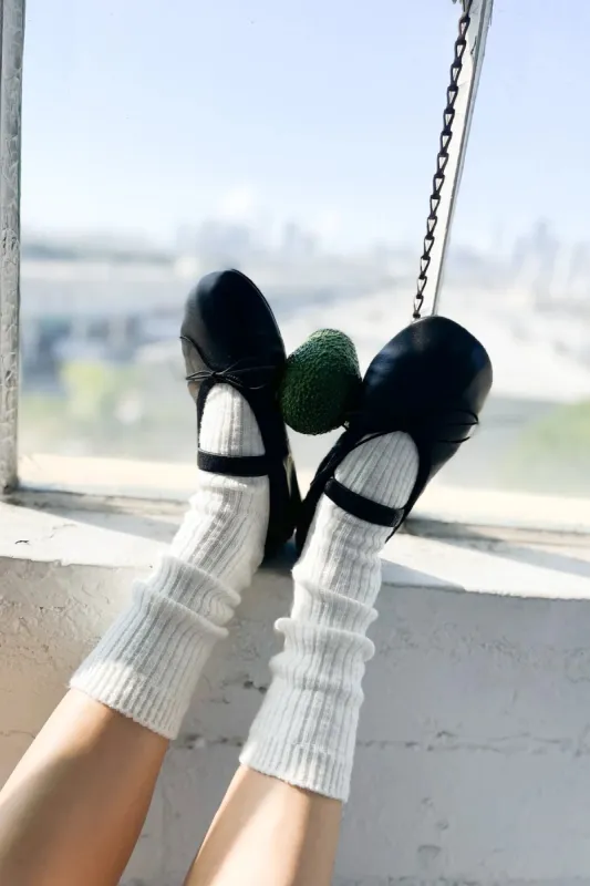 Le Bon Shoppe | Cottage Socks - White Linen sold by Fort