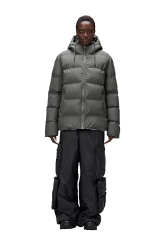 Rains | Alta Puffer Jacket - Grey hi sold by Fort