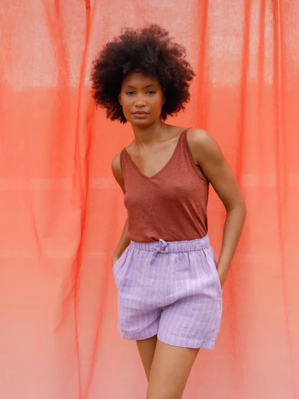 Indi & Cold | Tri color Stripe Short sold by Fort