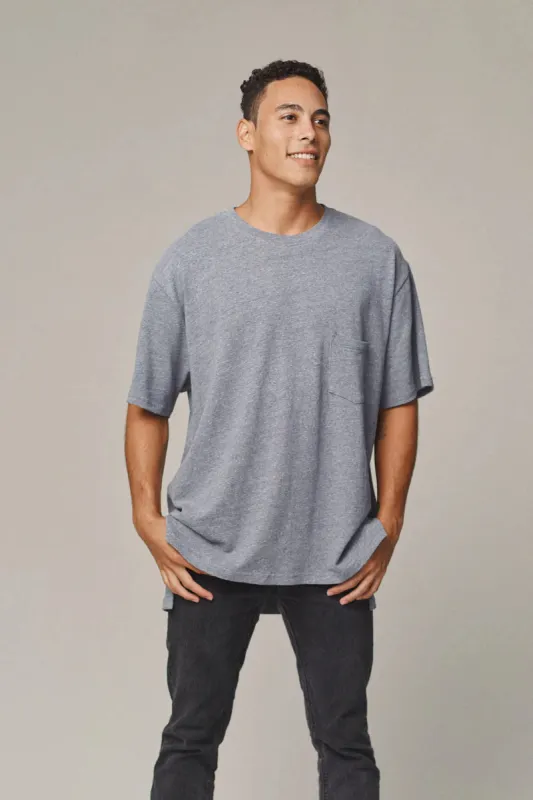 Jungmaven | Big Tee - Athletic Gray sold by Fort